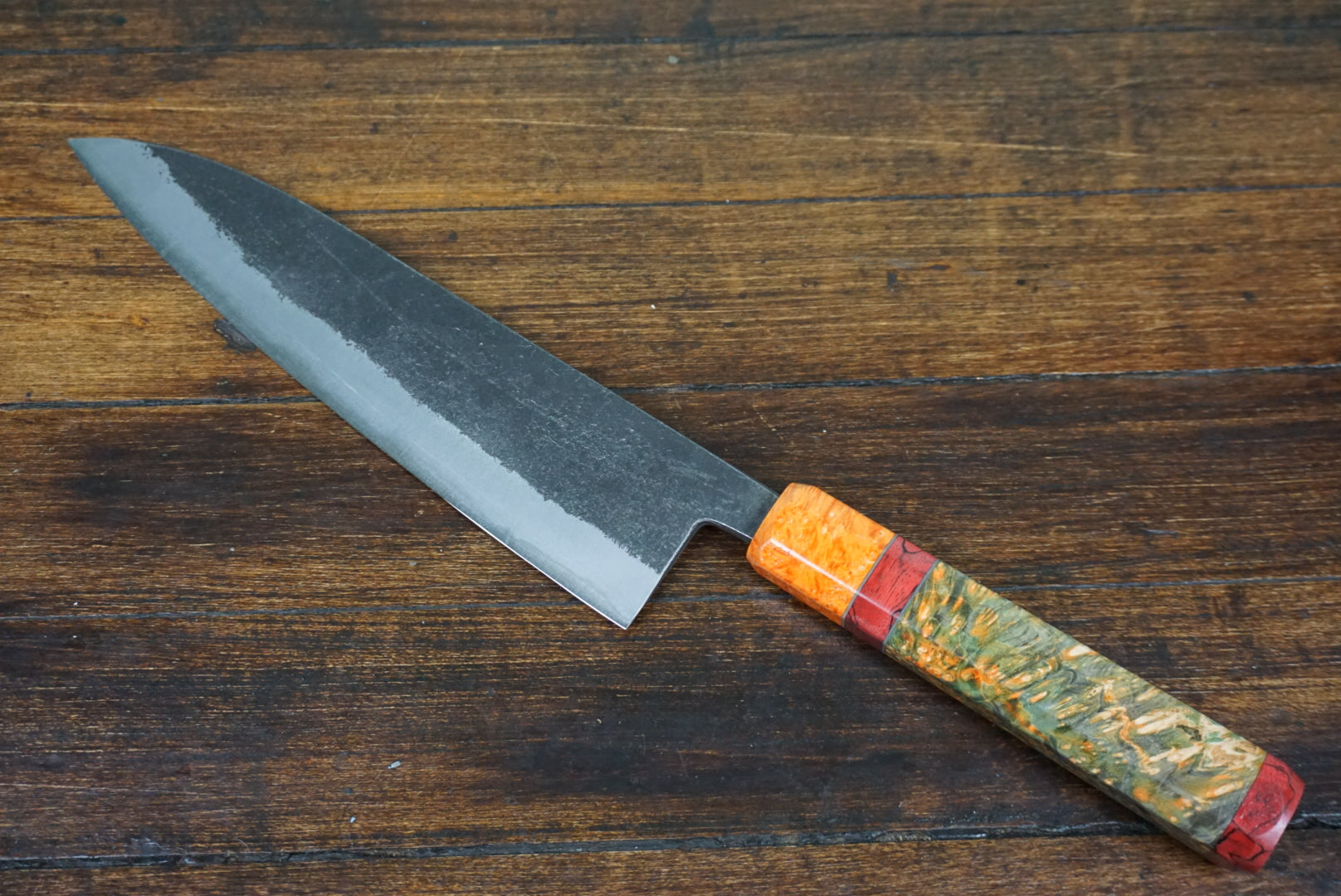 Munetoshi Nashiji 210mm Gyuto Custom