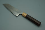 Takeshi Saji VG10 Rainbow 165mm Bunka - RealSharpKnife.com