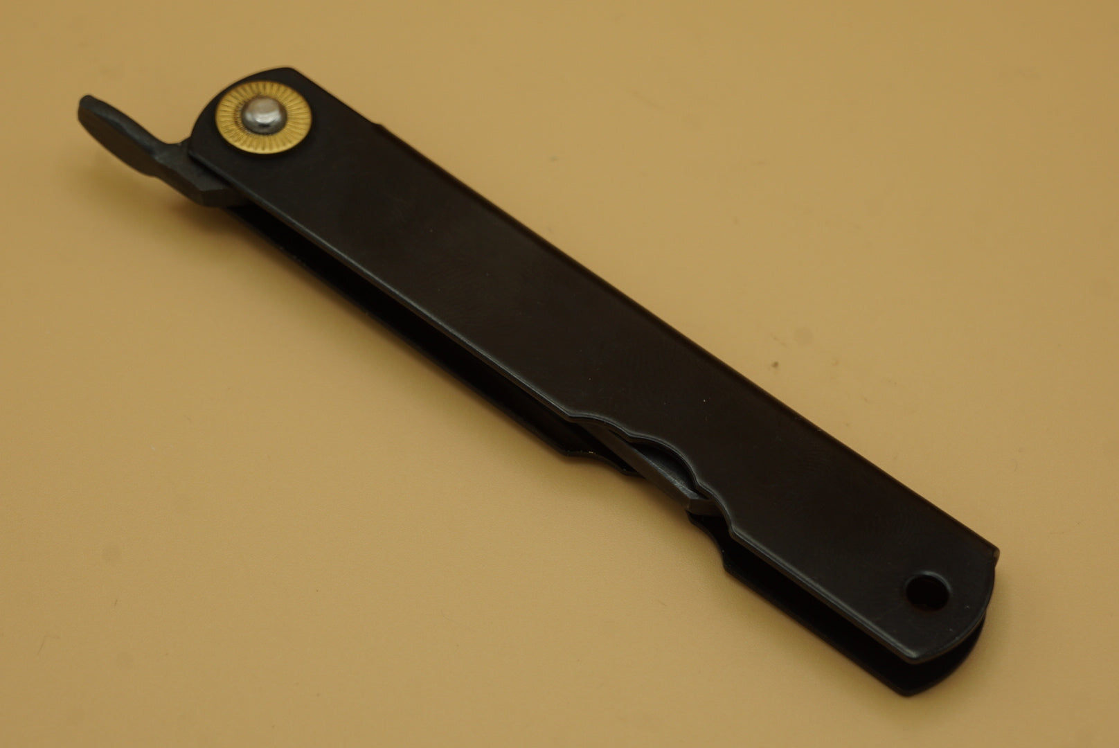 Kanekoma Black B2 Large Higo no Kami - RealSharpKnife.com