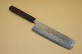 Nigara Hamono SG2 180mm Tsuchime Suminagashi Nakiri