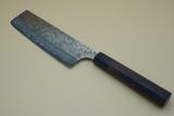 Nigara Hamono SG2 180mm Tsuchime Suminagashi Nakiri