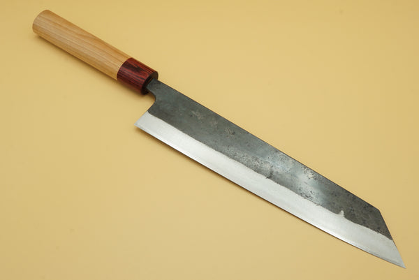 Muneishi Damascus Clad 240mm Kiritsuke - RealSharpKnife.com