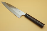 Muneishi Migaki Damascus Clad 210mm Gyuto - RealSharpKnife.com