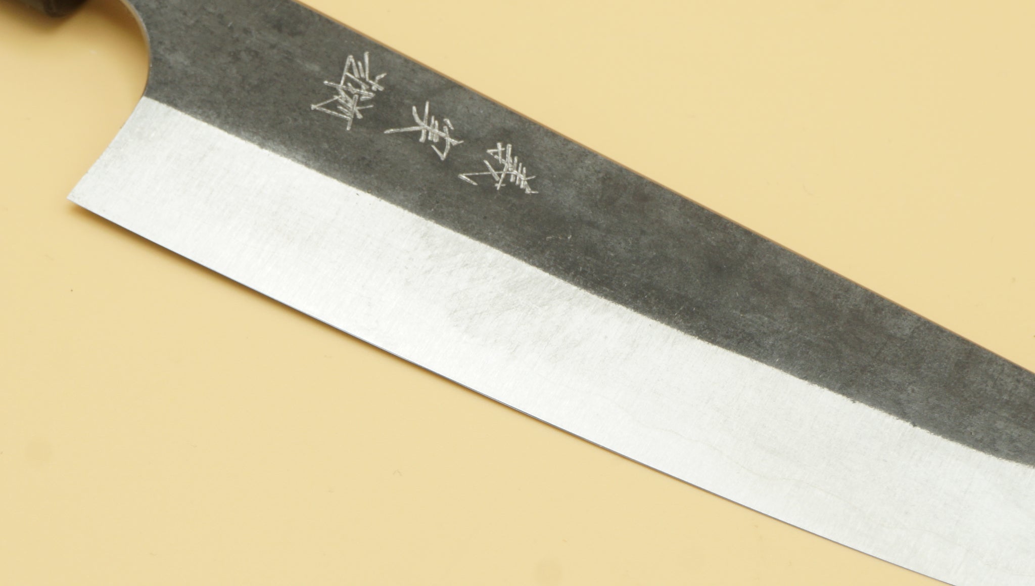 Kato AS 135mm Kurouchi Ko-Bunka - RealSharpKnife.com
