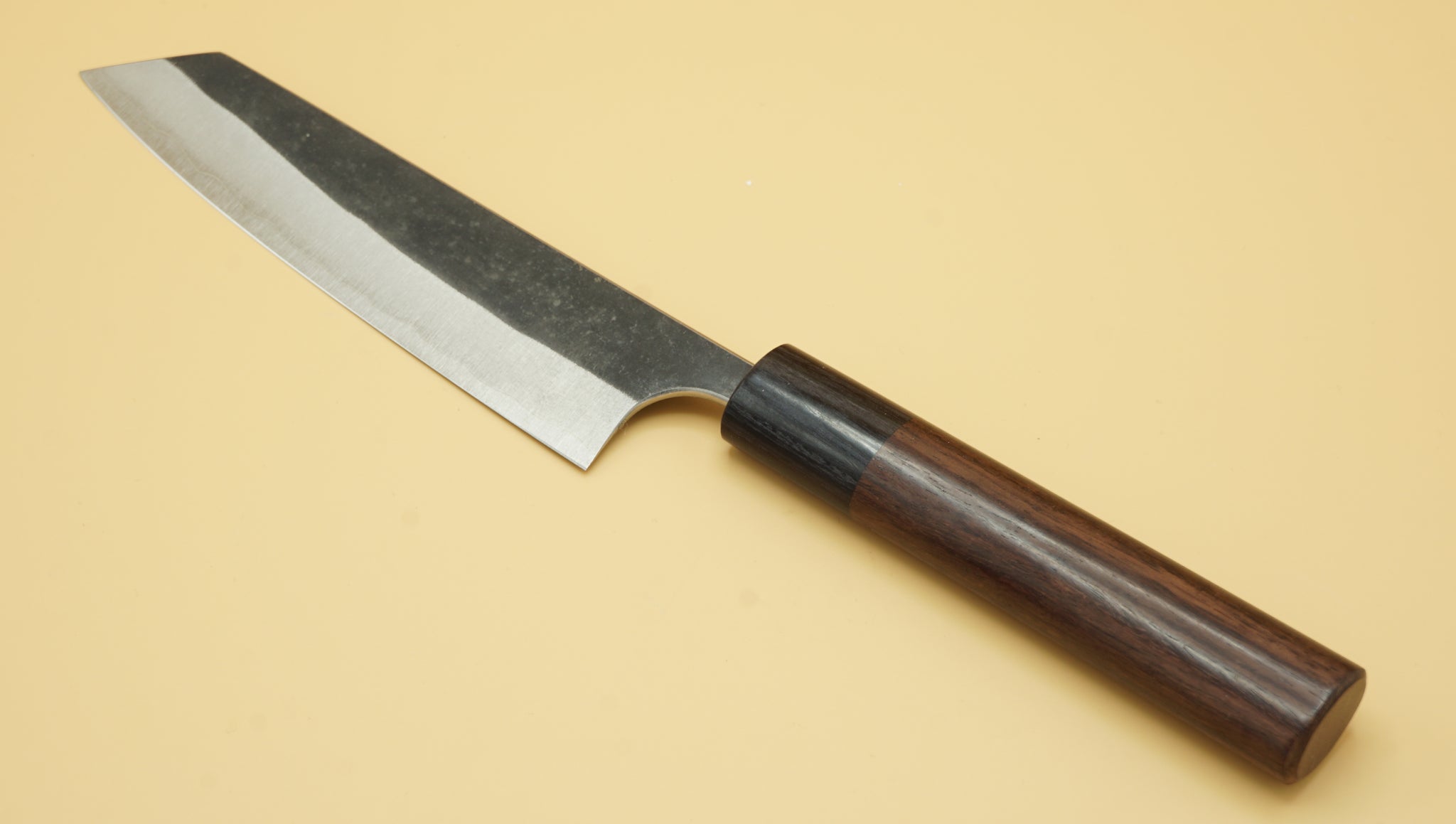 Kato AS 135mm Kurouchi Ko-Bunka - RealSharpKnife.com