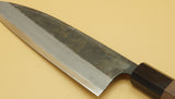 Hatsukokoro Kurosagi AS Kurouchi 165mm Santoku - RealSharpKnife.com