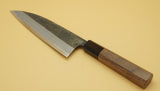 Hatsukokoro Kurosagi AS Kurouchi 165mm Santoku - RealSharpKnife.com