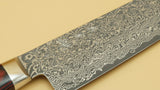 Kato Western VG10 180mm Gyuto Black Nickel Damascus - RealSharpKnife.com