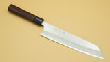 Muneishi Migaki Damascus Clad 210mm Kiritsuke - RealSharpKnife.com